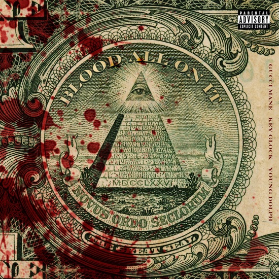 Blood all on it