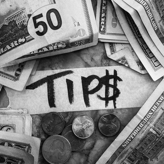 That's just tips